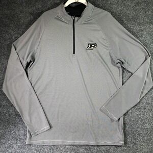Levelwear 1/4 Zip Performance Pullover Men's Purdue Boilermakers